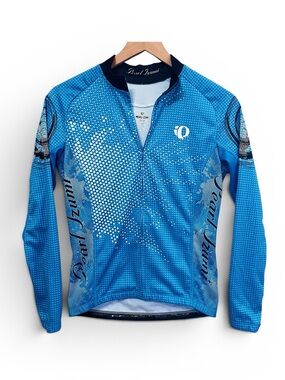 Pearl Izumi Elite Thermal LTD Long Sleeve Cycling Jersey Futuristic Scuba Blue